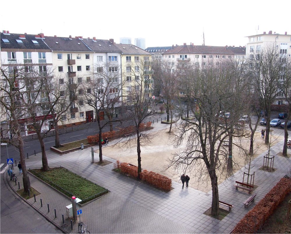 Blick auf Neckarstrasse vom Sömmerringplatz Blick auf Neckarstrasse vom Sömmerringplatz