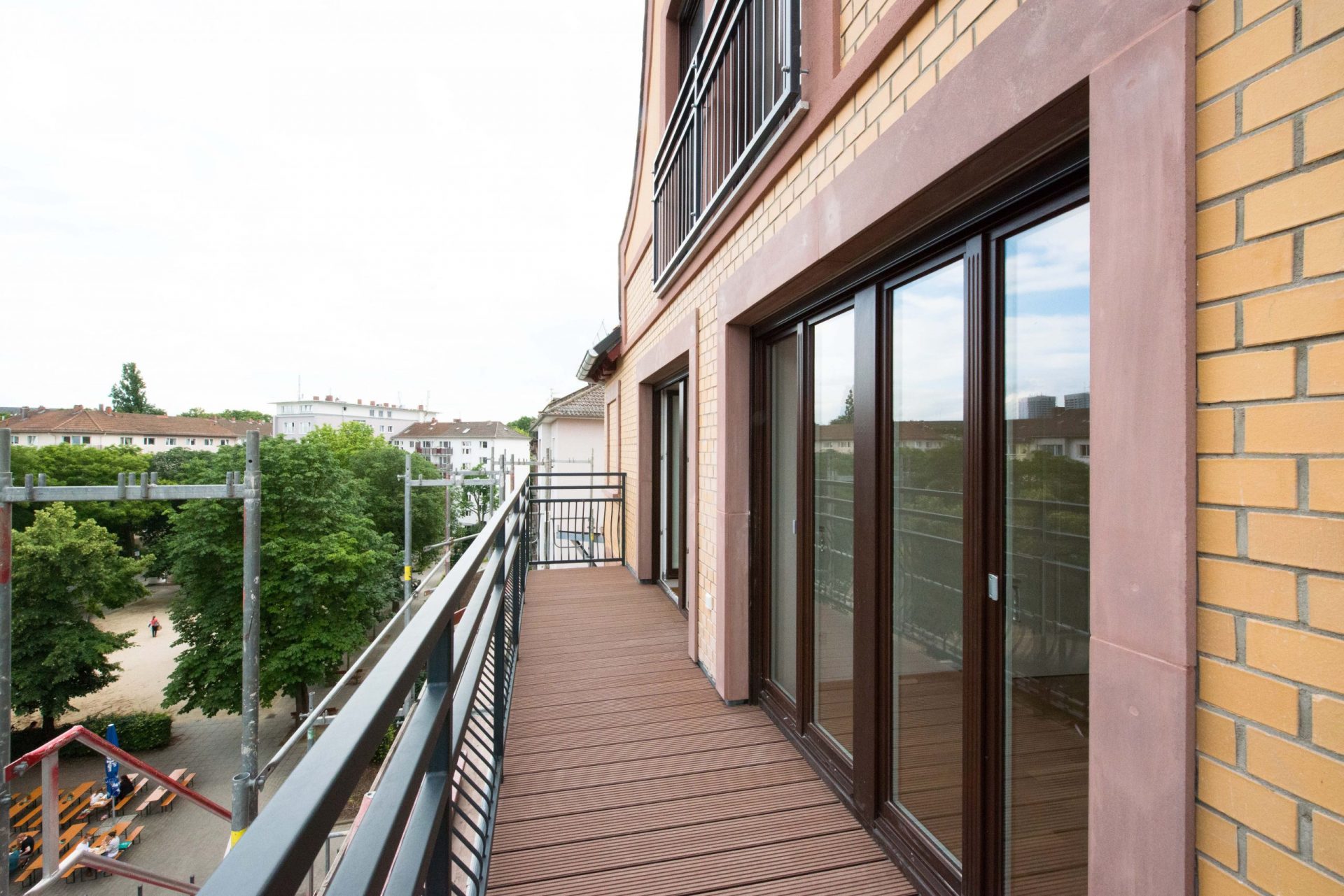 Neckarstrasse 1 Balkonsicht Neckarstrasse 1 Balkonsicht